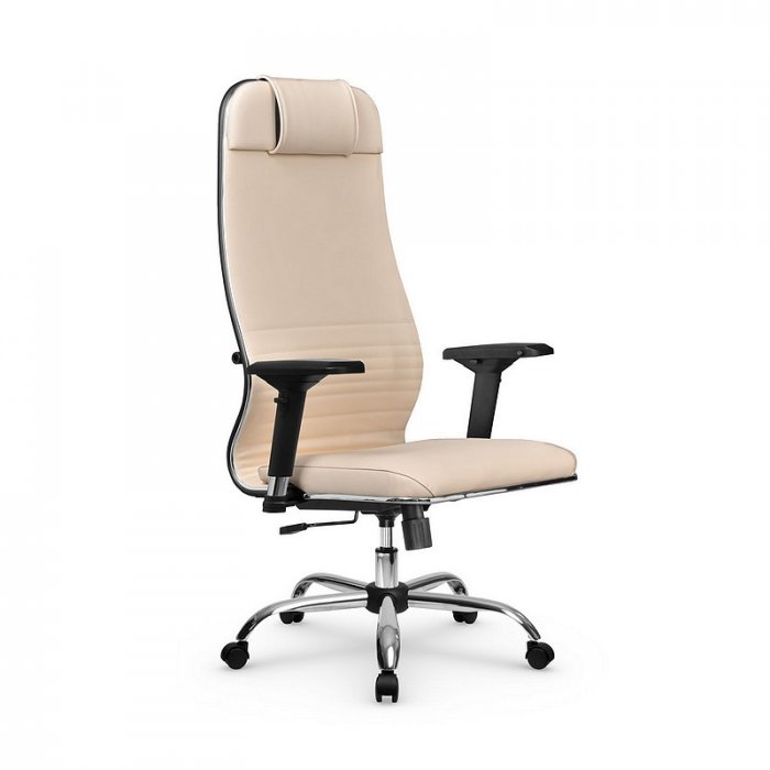 Кресло руководителя МЕТТА L-1m-38К2/4D MPES хром 17833 - вид 5